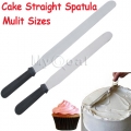 2pcs/set Cake Straight Spatula Smooth Filling Blade Icing Spread Palette Knife Decorating[01010249*2]